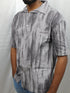 Men’s Premium Tie-Dye Grey oversize Shirt