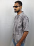 Men’s Premium Tie-Dye Grey oversize Shirt