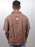 Men’s Premium Self-Textured Shirt – Brown