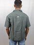 Men’s Premium Self-Textured Shirt –Olive Green