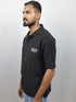 Men’s Premium Self-Textured Shirt –Black