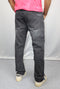 Charcoal Black Straight Fit Denim Jeans