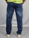 Dark Blue Straight Fit Denim Jeans