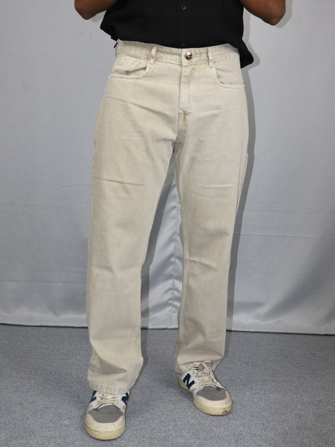Off-White Baggy Fit Denim Jeans
