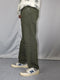 Olive Green Baggy Fit Jeans