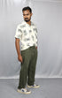 Olive Green Baggy Fit Jeans