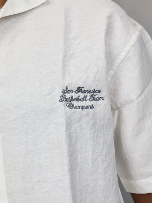 Men’s Premium Self-Textured Shirt –white
