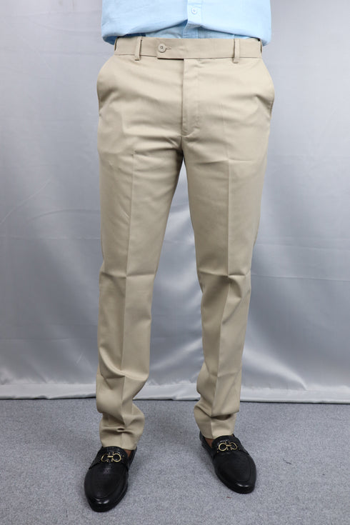 Classic Beige Formal Pants