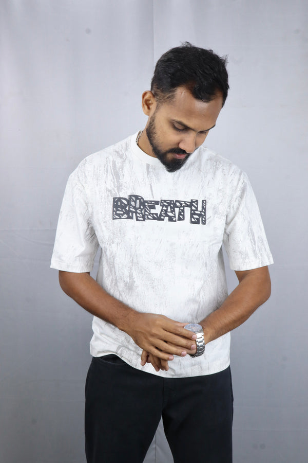 Men’s Premium Oversized White T-Shirt