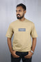 Men’s Premium Oversized Sand Beige T-Shirt