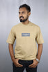 Men’s Premium Oversized Sand Beige T-Shirt