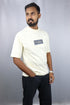 Men’s Premium Oversized off white T-Shirt