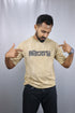 Men’s Premium Oversized Beige T-Shirt