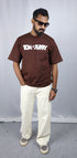 Beige Baggy Jeans