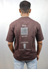 Men’s Premium Brown Oversized T-Shirt