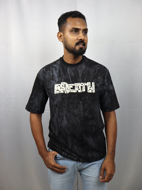 Men’s Premium Black Oversized T-Shirt