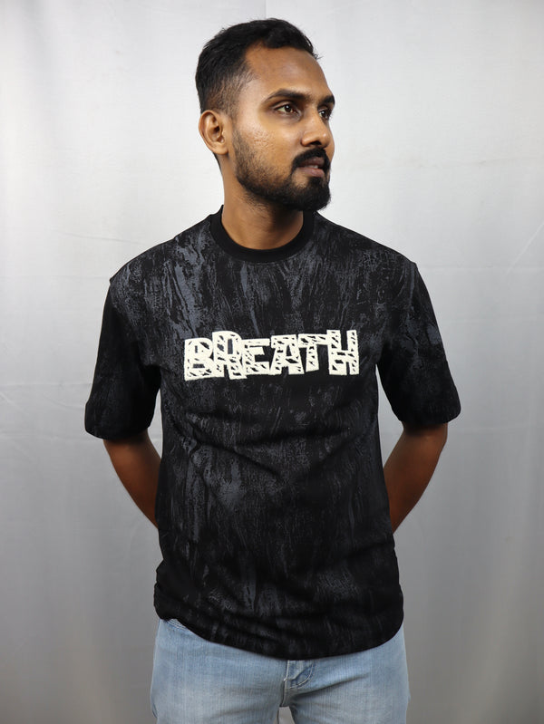 Men’s Premium Black Oversized T-Shirt