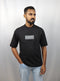 Men’s Premium Black Oversized T-Shirt