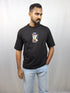 Men’s Premium Black Oversized T-Shirt
