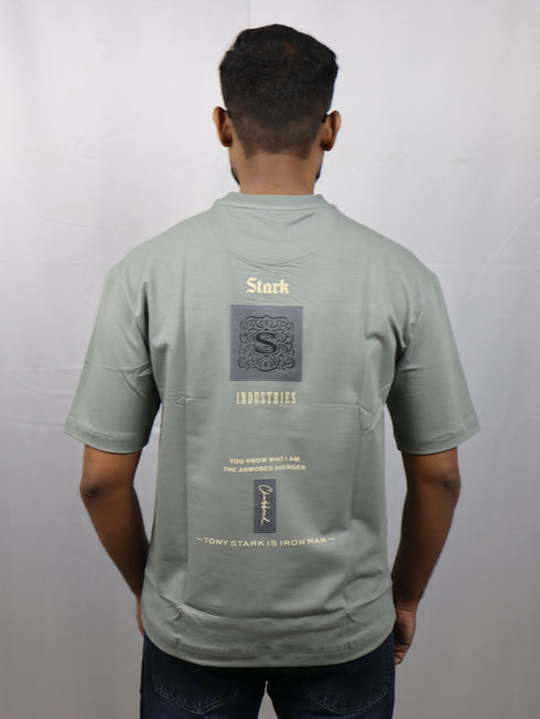Men’s Premium Grey Oversized T-Shirt