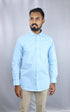 Men's Sky Blue Oxford Formal Shirt