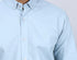 Men's Ice Blue Oxford Formal Shirt