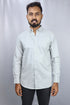 Men's Grey Oxford Formal Shirt