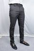 Classic Dark Grey Formal Pants for Men