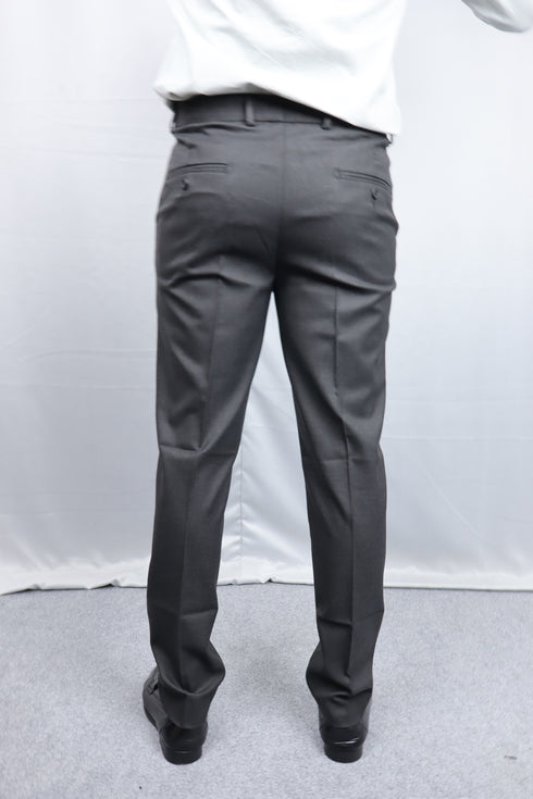 Classic Dark Grey Formal Pants for Men
