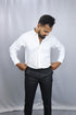 Men's White Oxford Formal Shirt