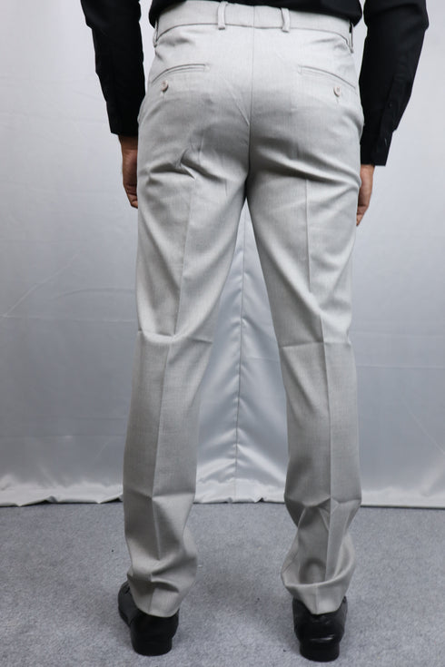 Classic Grey Formal Pants for Men