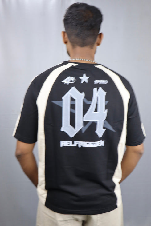 Men's Style Black oversized T-Shirt