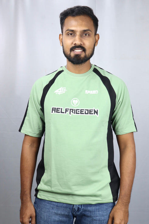 Men's Style Green Oversized T-Shirt