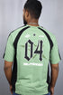 Men's Style Green Oversized T-Shirt