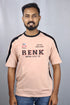 Men's Style Peach Oversized T-Shirt