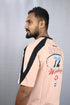 Men's Style Peach Oversized T-Shirt