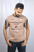Men's Style Brown Oversized T-Shirt