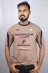 Men's Style Brown Oversized T-Shirt