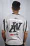 Men's Style Grey Oversized T-Shirt