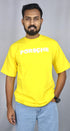 Men's Style Yellow Oversized T-Shirt