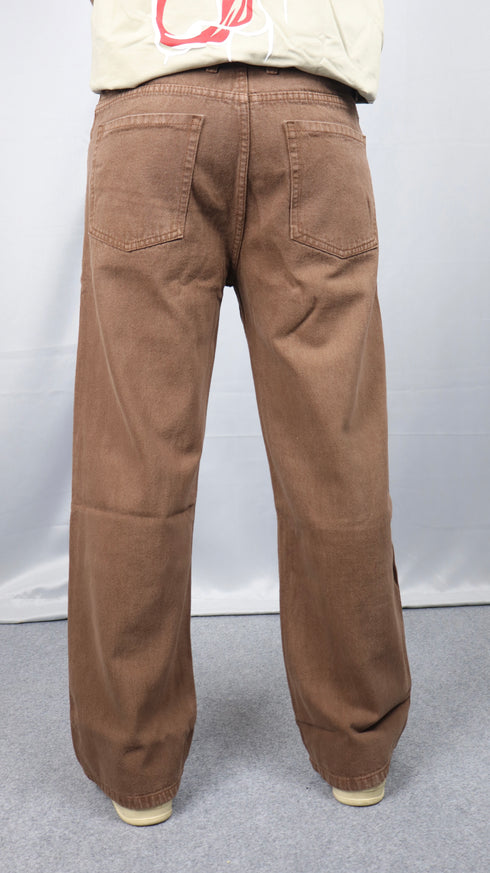 Brown Baggy Jeans