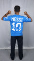 Men's Style Blue Oversized T-Shirt