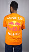 Men's Style Orange Oversized T-Shirt