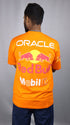 Men's Style Orange Oversized T-Shirt