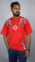 Men's Style Red Oversized T-Shirt