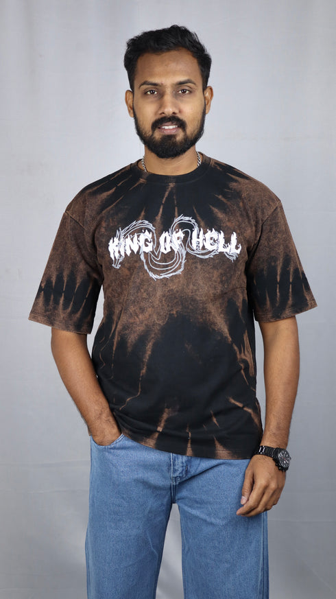 Men's Style Brown oversized T-Shirt