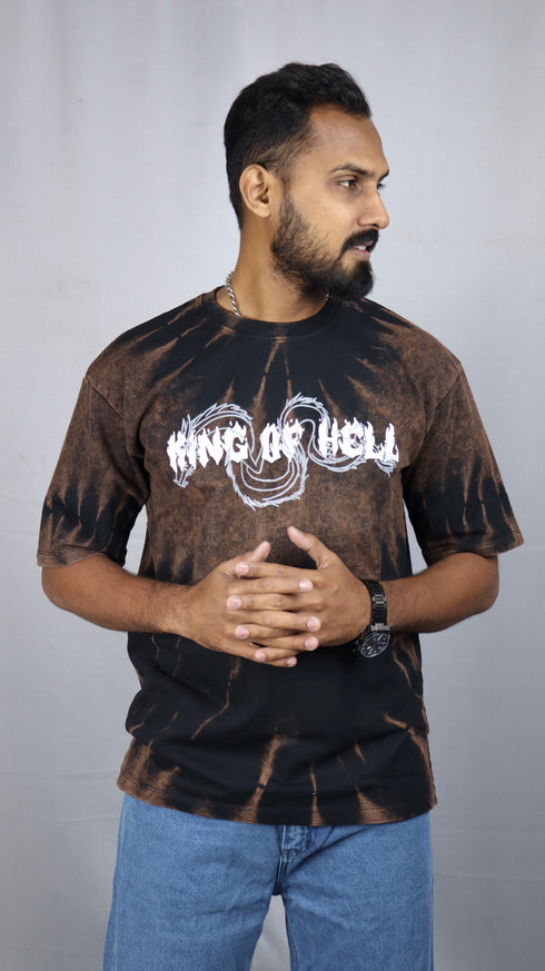 Men's Style Brown oversized T-Shirt