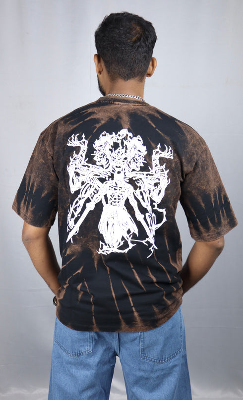Men's Style Brown oversized T-Shirt