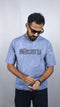 Men’s Premium Dusty Blue Oversized T-Shirt