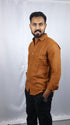 Brown Linen Shirt